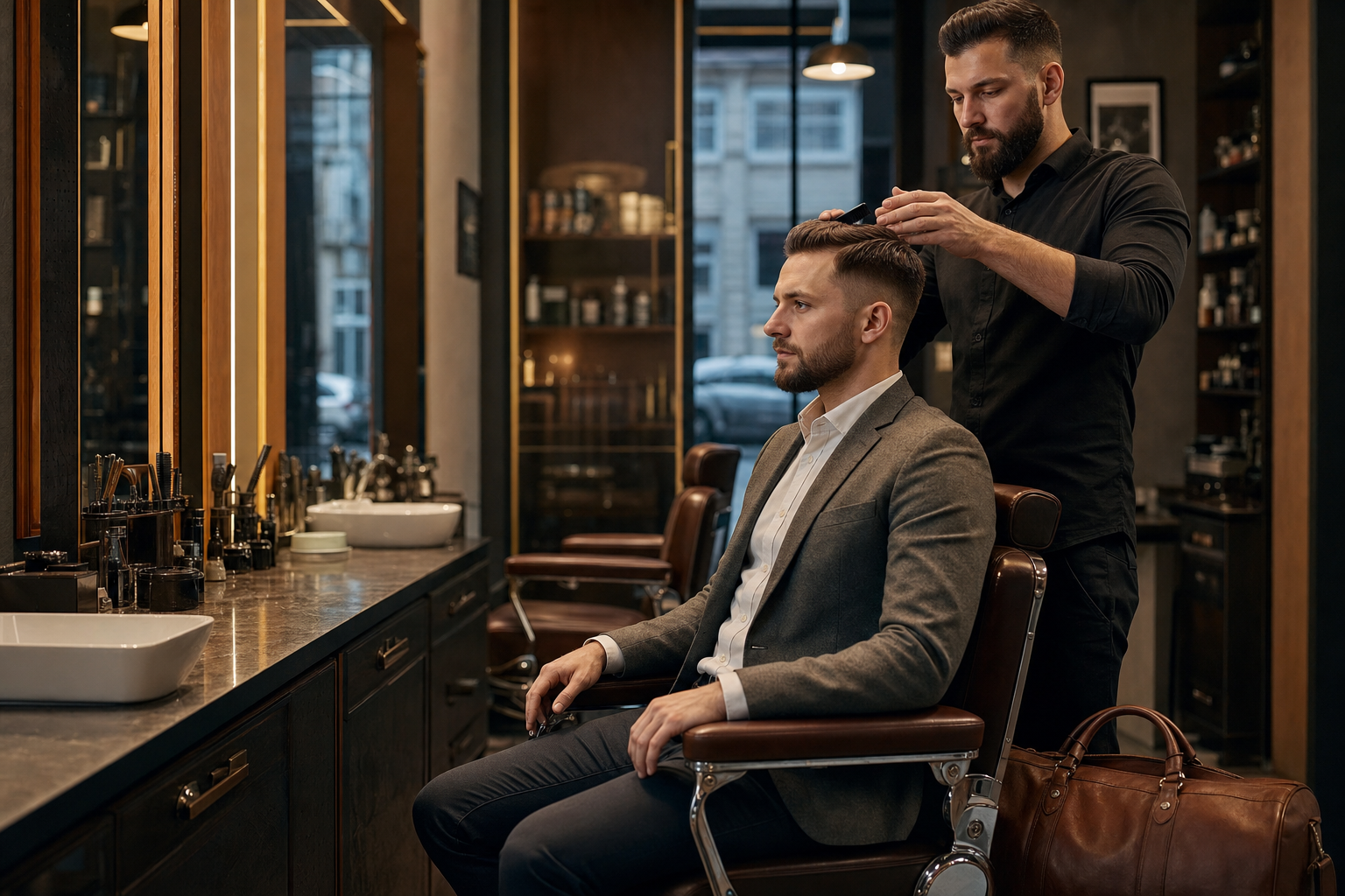 Barber Rzeszów Św. Kingi: jak przygotować włosy i brodę przed urlopem, wyjazdem służbowym lub długim weekendem