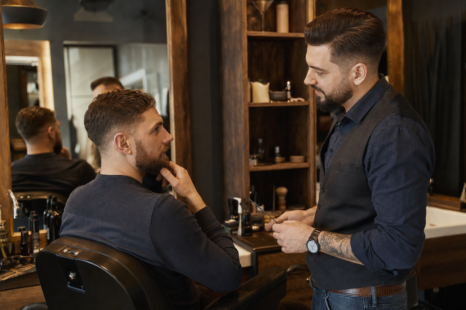 Fryzjer męski Rzeszów: jak opisać fryzurę barberowi