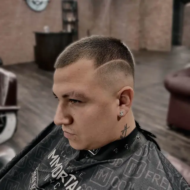 Buzz cut fade - Gentlemen Barber Shop Rzeszów Św. Kingi