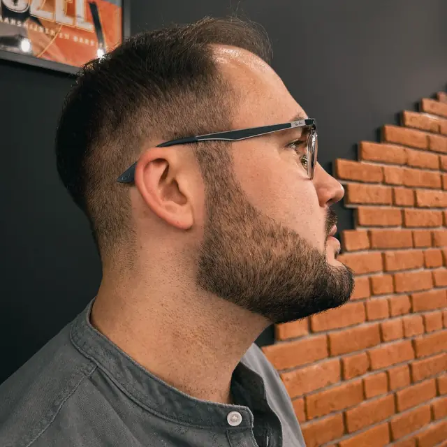 Combo wlosy broda profil - Gentlemen Barber Shop Rzeszów Św. Kingi