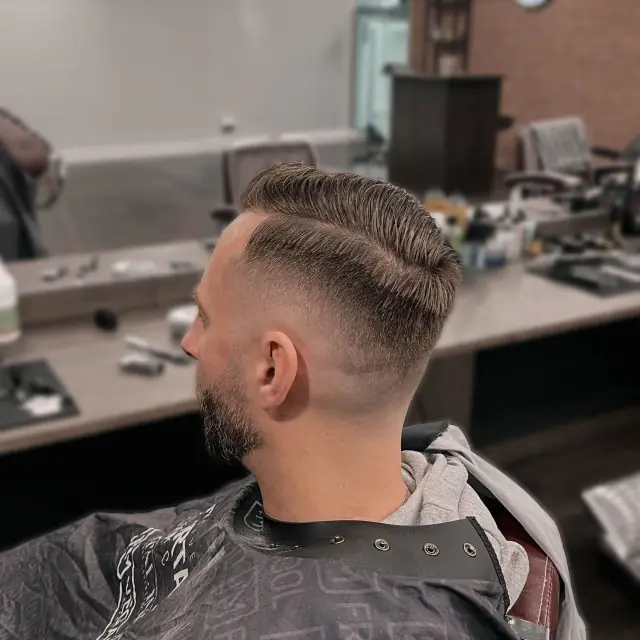 Skin fade kontur - Gentlemen Barber Shop Rzeszów Św. Kingi