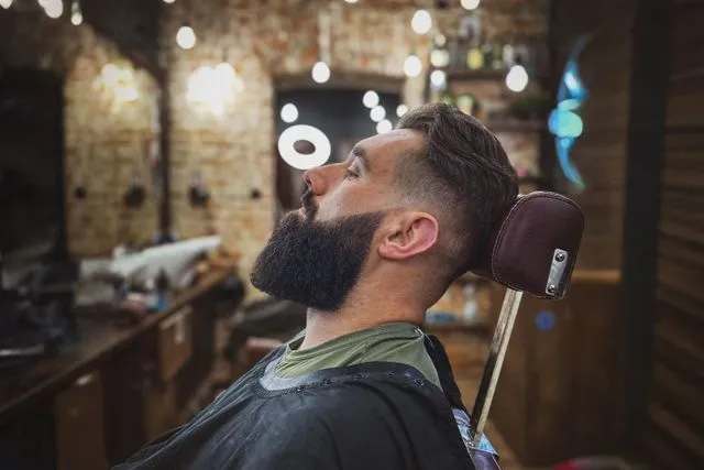 Wnętrze salonu Gentlemen Barber Shop Rzeszów przy ul. św. Kingi